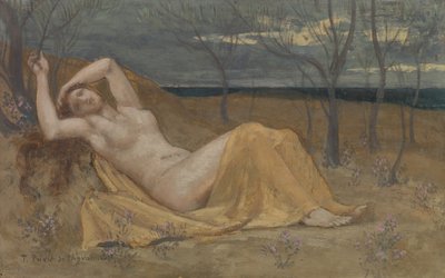 Tamaris, ca. 1886-87 by Pierre Puvis de Chavannes