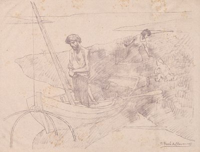 The Poor Fisherman by Pierre Puvis de Chavannes