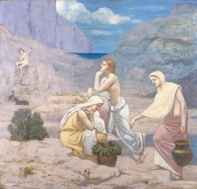 The Shepherds Song, 1891 by Pierre Puvis de Chavannes