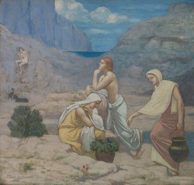 The Shepherds Song by Pierre Puvis de Chavannes