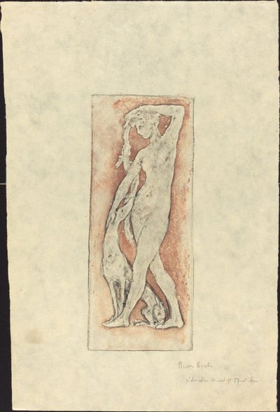 Diana and a Greyhound by Pierre Roche