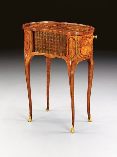 Louis XV Writing Table by Pierre Roussel