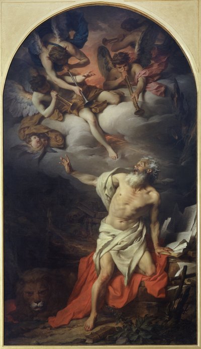 Vision of St. Jerome by Pierre Subleyras