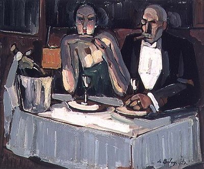 Evening at the Rotonde by Pierre de Belay
