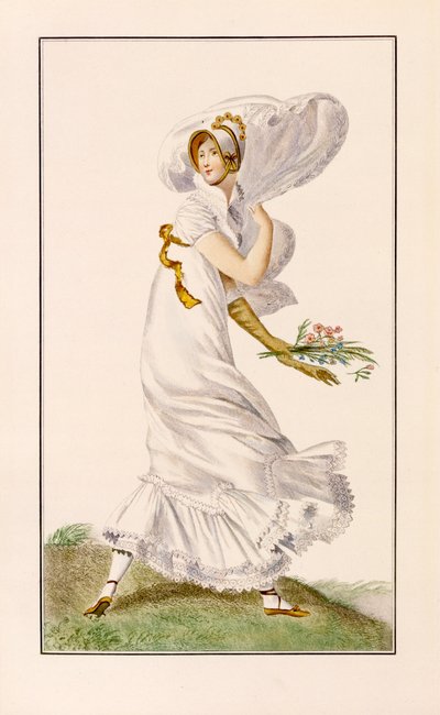 Chiffon Promenade Dress by Pierre de La Mesangere