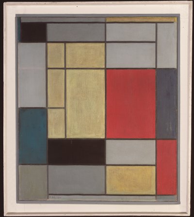 Composition I by Piet Mondrian