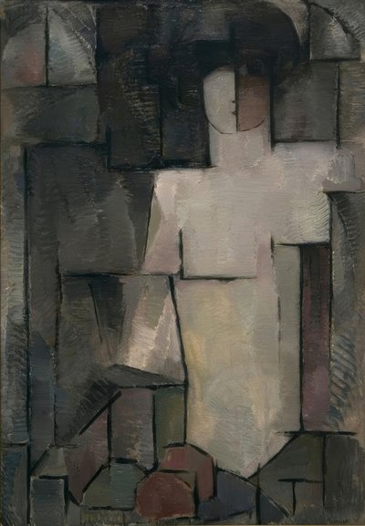The Great Nude by Piet Mondrian