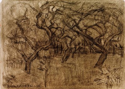 Orchard by Piet Mondrian