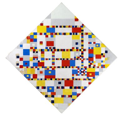 Victory Boogie Woogie (unfinished) by Piet Mondrian
