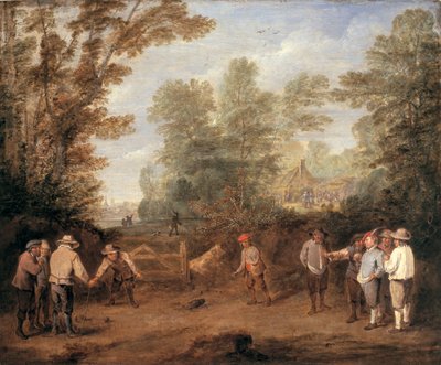 A Game of Bowls by Pieter Angillis