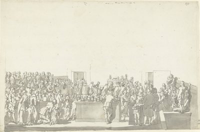 Catholic Communion by Pieter Bartholomeusz. Barbiers
