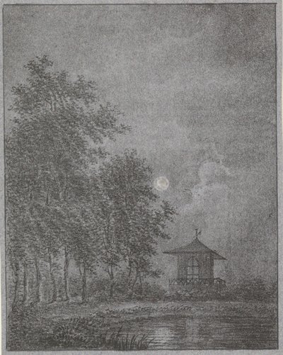 Garden by Moonlight by Pieter Bartholomeusz. Barbiers
