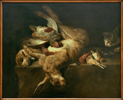 Still Life with Dead Hare by Pieter or Peter Boel