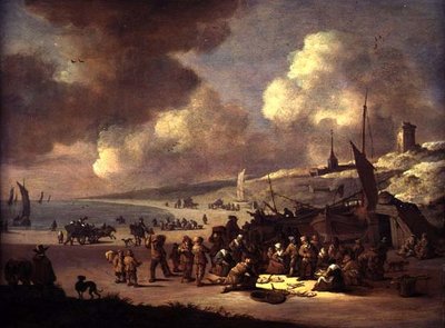 The Coast at Scheveningen by Pieter Bouts