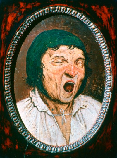 Man Yawning by Pieter Bruegel the Elder