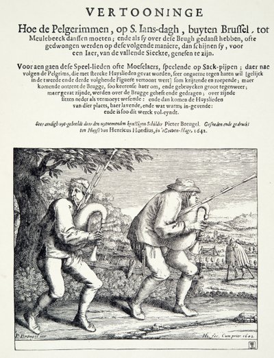 The Bagpipers by Pieter Bruegel the Elder