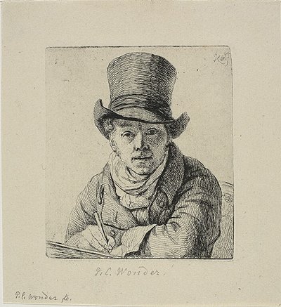 Self-Portrait by Pieter Christoffel Wonder
