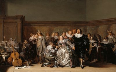 An Elegant Company, 1632 by Pieter Codde