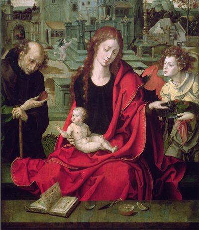 The Holy Family, 16th Century by Pieter Coecke van Aelst