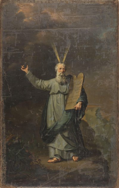 Moses with the Tables of the Law by Pieter Gaal