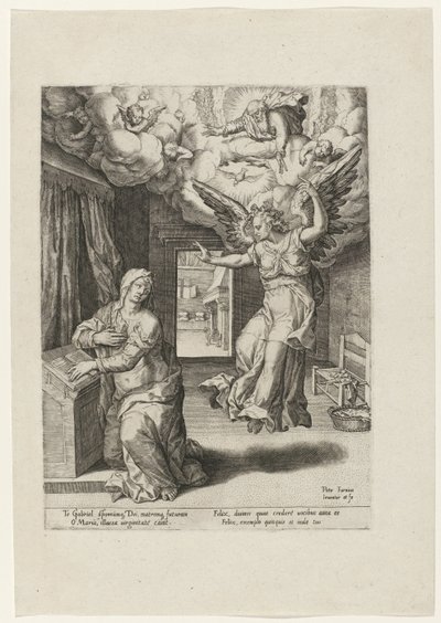 Annunciation by Pieter Jalhea Furnius