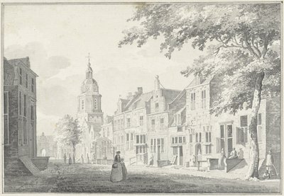 Village Street in Buren by Pieter Jan van Liender