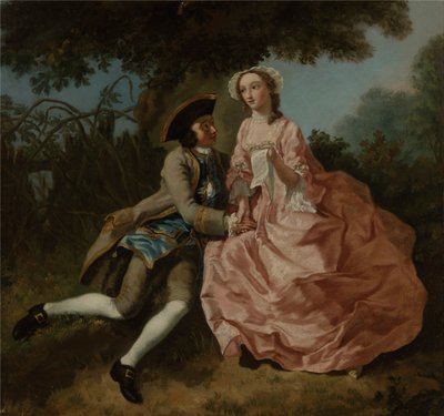 Lovers in a Landscape by Pieter Jan van Reysschoot