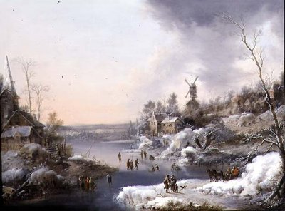 Winter Landscape by Pieter Jan van Veen