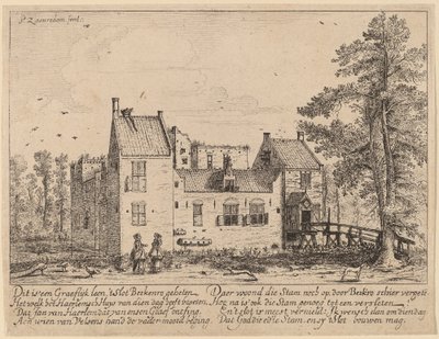 Berkenrode Castle by Pieter Jansz Saenredam