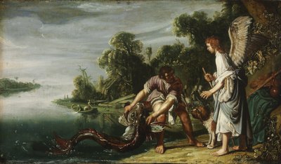 The Angel and Tobias with the Fish by Pieter Lastman