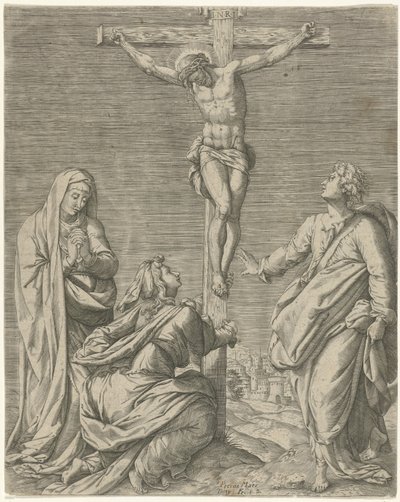 Crucifixion of Christ by Pieter Maes