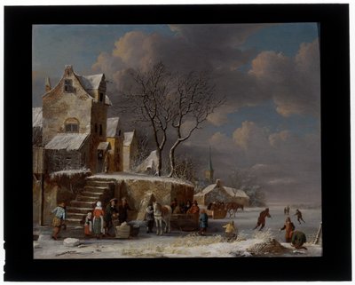 Winter Landscape by Pieter Maes