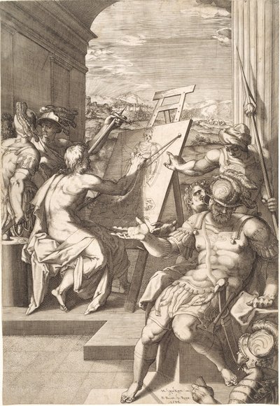 Allegory of Painting by Pieter Perret
