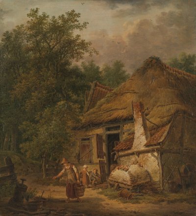 Farmhouse near Helvoirt by Pieter Pietersz. Barbiers