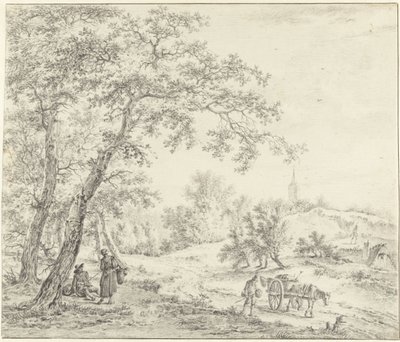 North Holland Landscape (Egmond towards Castricum?) by Pieter Pietersz. Barbiers