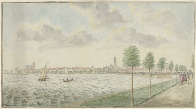 View of Kampen from the River Side by Pieter Remmers