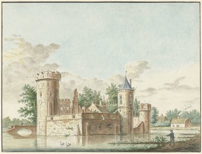 Castle Aalst in the Bommelerwaard by Pieter Remmers