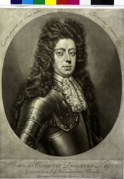 Count of Nassau-Diez Henry Casimir II by Pieter Schenk