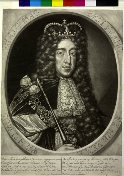 Prince of Orange William III by Pieter Schenk