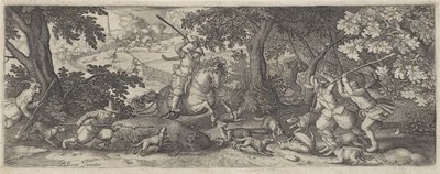 Fox Hunt by Pieter Serwouters