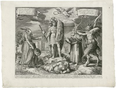 The Christian Soldier by Pieter Serwouters