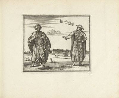 Habitants of Arkhangelsk by Pieter Van der Aa