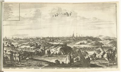 View of Moscow by Pieter Van der Aa