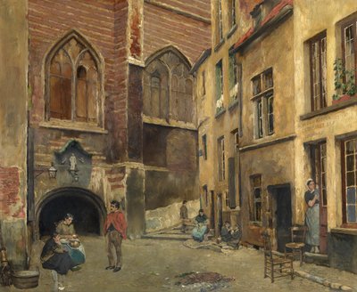 The Old Antwerp Butcher Hall by Pieter Verhaert