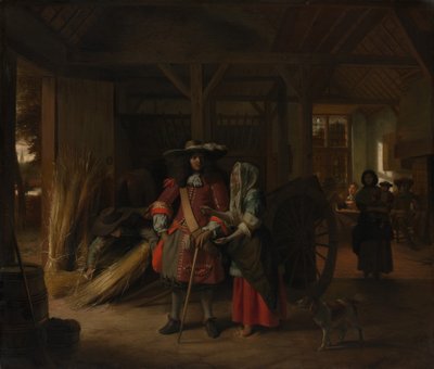 Paying the Hostess by Pieter de Hooch