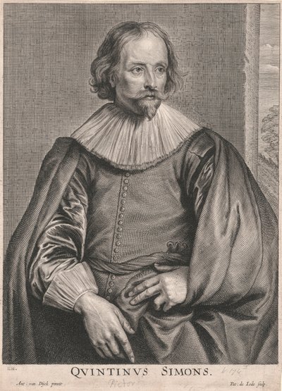 Quintinus Simons by Pieter de Jode