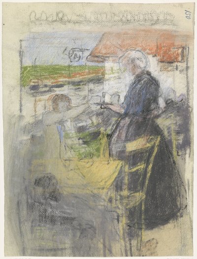 Café Terrace by Pieter de Josselin