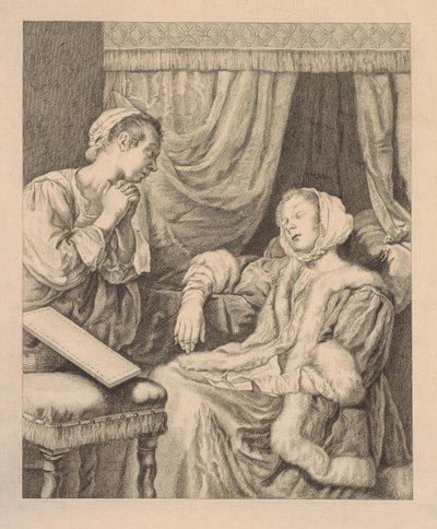 Fainting Woman by Pieter de Mare