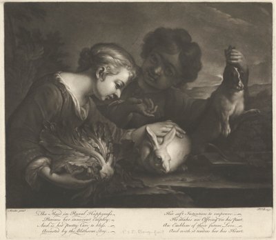 The Maid in Rural Happiness by Pieter van Bleeck