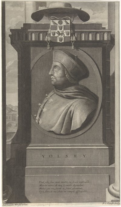 Portrait of Cardinal Wolsey by Pieter van Gunst